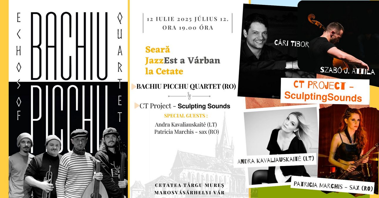 seara jazz la cetate 12 iulie 2025